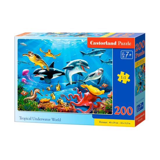 Castorland Tropical Underwater World Puzzle 200 Teile