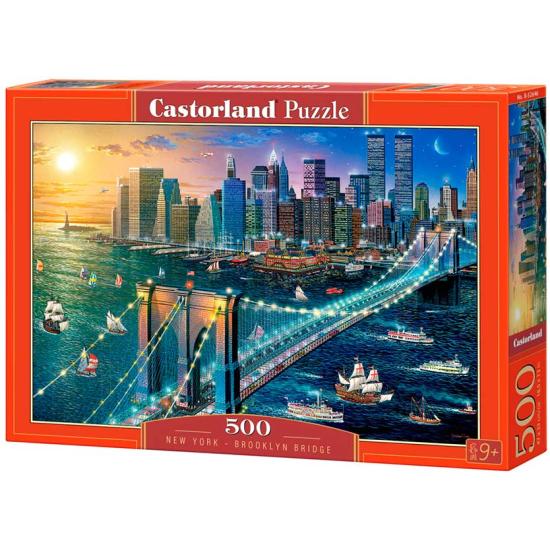Castorland New York Puzzle, Brooklyn Bridge 500 Teile
