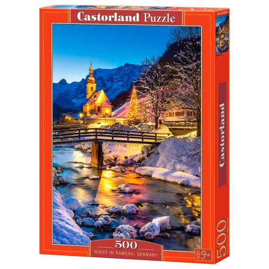 Castorland-Nacht in Ramsau, Deutschland 500-teiliges Puzzle