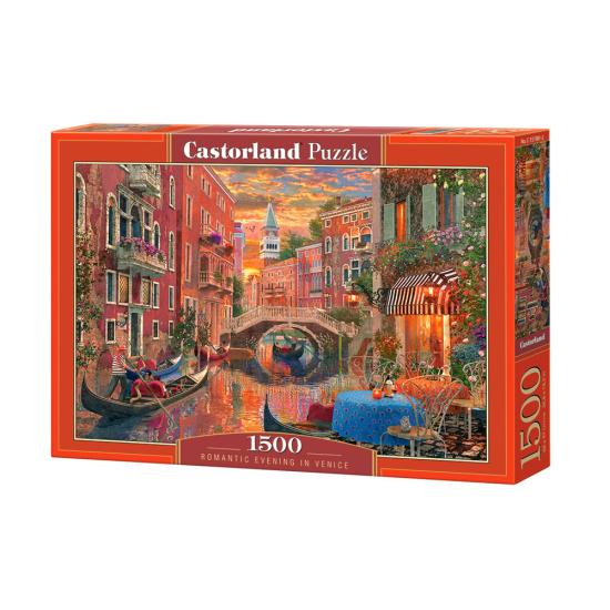 Castorland Puzzle Romantische Nacht in Venedig 1500 Teile