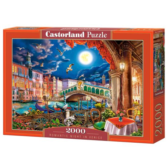 Puzzle Castorland Romantische Nacht in Venedig 2000 Teile