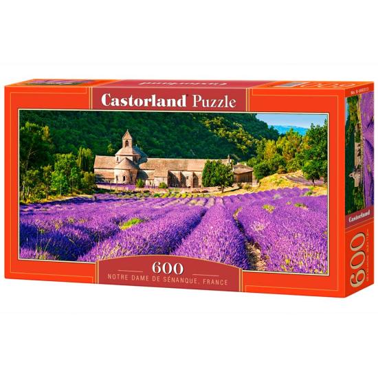 Castorland Lavendel in Notre Dame de Senanque Puzzle mit 600 Tei