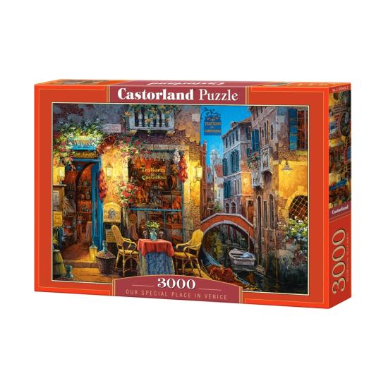 Puzzle Castorland Unsere besondere Ecke von Venedig von 3000 Pi