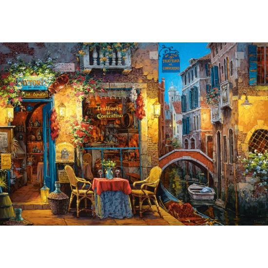 Puzzle Castorland Unsere besondere Ecke von Venedig von 3000 Pi
