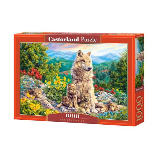 Castorland New Generation of Wolves Puzzle 1000 Teile