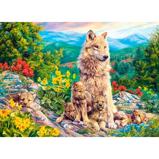 Castorland New Generation of Wolves Puzzle 200 Teile