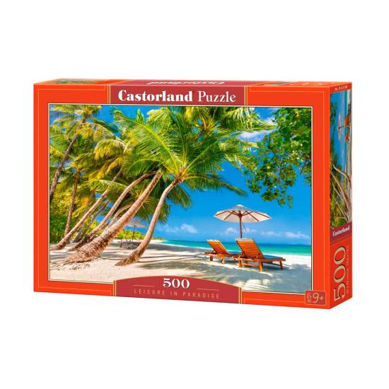 Castorland Puzzle Freizeit im Paradies 500 Teile
