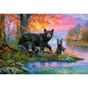 Castorland Fishing Bears Puzzle 1000 Teile