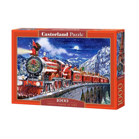 Castorland Puzzle Der Weihnachtsmann kommt 1000 Teile