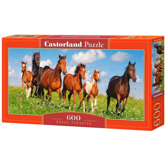 Castorland Horse Paradise Puzzle mit 600 Teilen