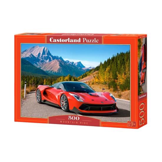 Castorland Sportwagen im Berg Puzzle 500 Teile