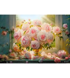 Puzzle Castorland Heiße Sommerpfingstrosen 1000 Teile