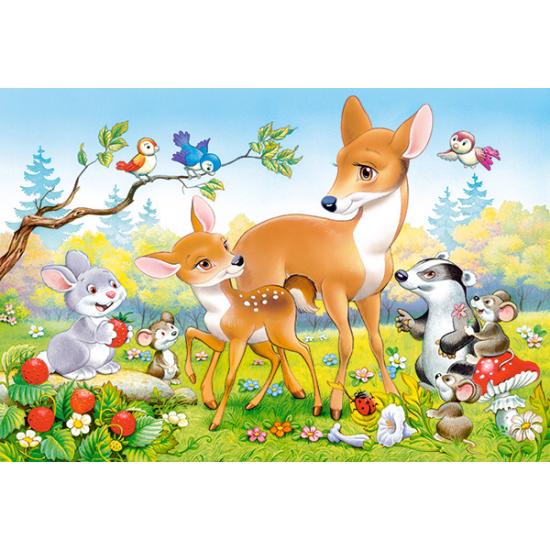 Castorland Kleines Hirsch-XXL-Puzzle mit 40 Teilen