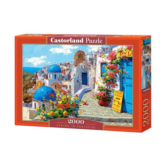 Castorland Frühling in Santorini Puzzle 2000 Teile