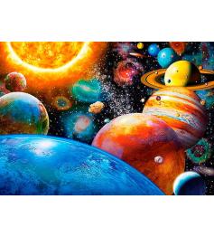 Castorland Puzzle Planeten und ihre Monde mit 180 Teilen