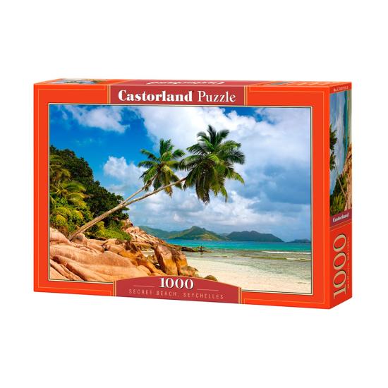 Castorland Secret Beach, Seychellen 1000-teiliges Puzzle