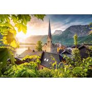 Castorland Puzzle Postkarte aus Hallstatt 1000 Teile