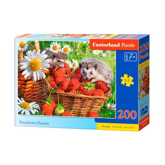 Castorland Erdbeerdessert-Puzzle 200 Teile