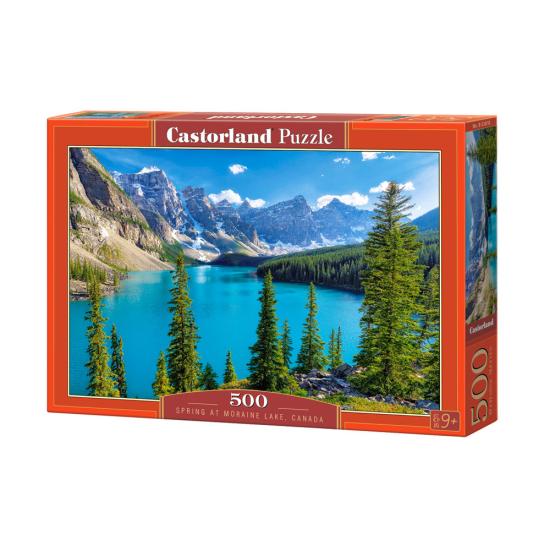 Puzzle Castorland Spring on Moraine Lake, Kanada, 500 Teile