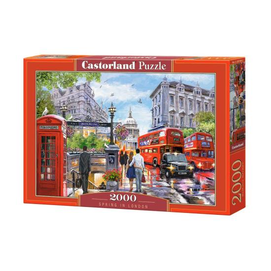 Castorland Frühling in London Puzzle 2000 Teile
