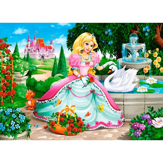 Castorland Prinzessin mit Schwan Puzzle 60 Teile