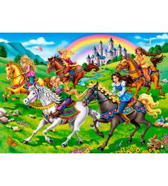 Castorland Puzzle Prinzessin auf einem Pferd 260 Teile