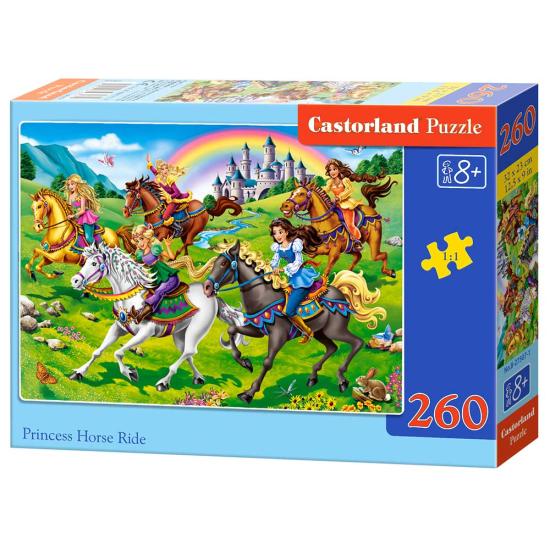 Castorland Puzzle Prinzessin auf einem Pferd 260 Teile