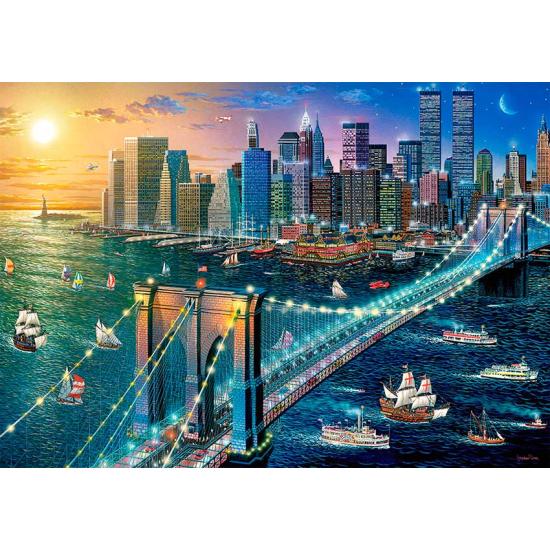 Castorland New York Puzzle, Brooklyn Bridge 500 Teile