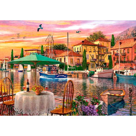 Castorland Hafen bei Sonnenuntergang Puzzle 500 Teile Castorland Hafen bei Sonnenuntergang Puzzle 500 Teile