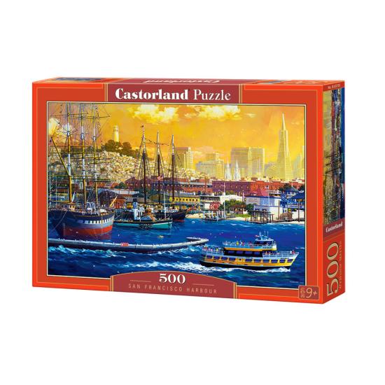 Castorland San Francisco Port Puzzle 500 Teile