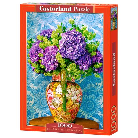 Castorland Puzzle Blumenstrauß aus Hortensien 1000 Teile