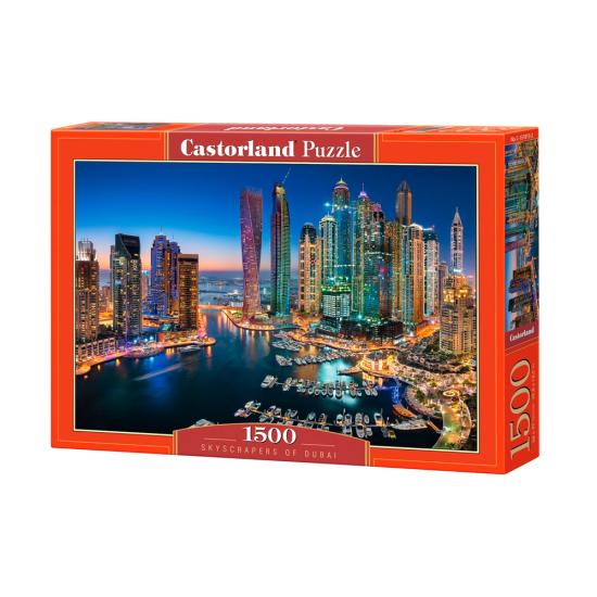Castorland Dubai Wolkenkratzer Puzzle 1500 Teile