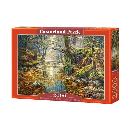Castorland Puzzle Herbstwald Souvenir 2000 Teile