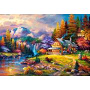 Castorland Mountain Shelter Puzzle 1500 Teile