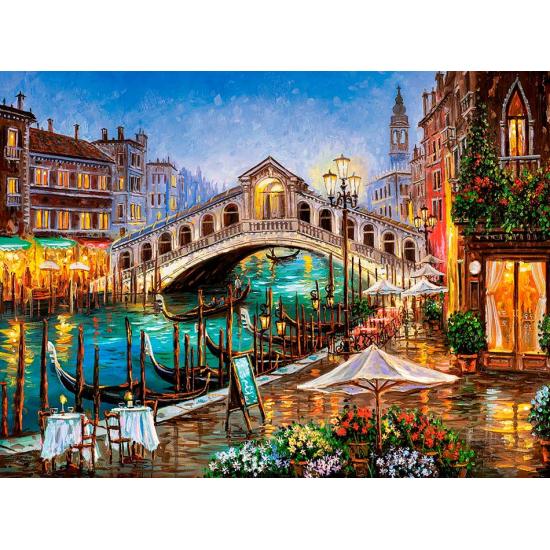 Castorland Grand Canal Restaurant Puzzle 2000 Teile Castorland Grand Canal Restaurant Puzzle 2000 Teile