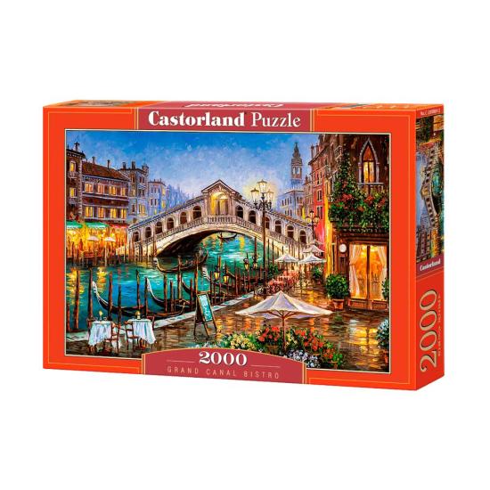 Castorland Grand Canal Restaurant Puzzle 2000 Teile Castorland Grand Canal Restaurant Puzzle 2000 Teile