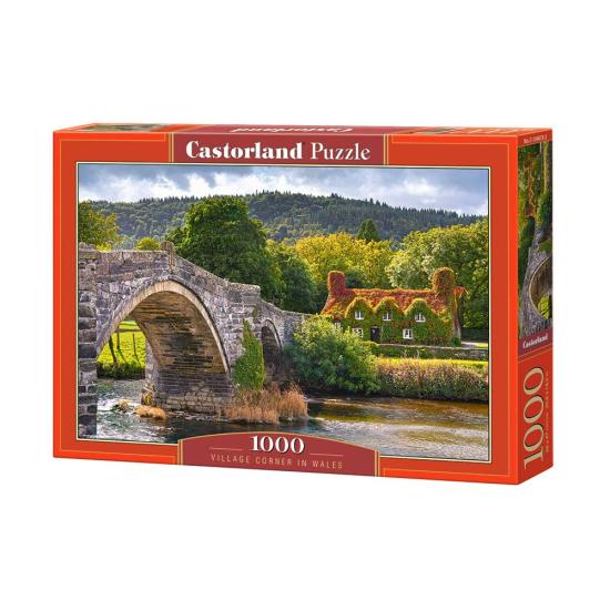 Castorland Village Corner in Wales Puzzle 1000 Teile