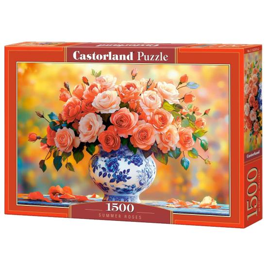 Puzzle Castorland Sommerrosen 1500 Teile