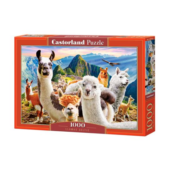Castorland Selfie Lama Puzzle 1000 Teile