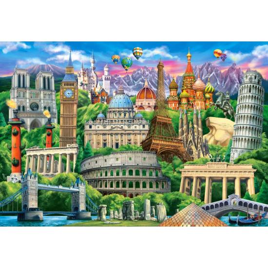 Castorland Puzzle Berühmte Symbole der Welt mit 1000 Teilen Castorland Puzzle Berühmte Symbole der Welt mit 1000 Teilen