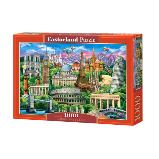 Castorland Puzzle Berühmte Symbole der Welt mit 1000 Teilen Castorland Puzzle Berühmte Symbole der Welt mit 1000 Teilen