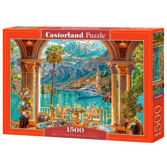 Puzzle Castorland Mittelmeer-Wüste 1500 Teile