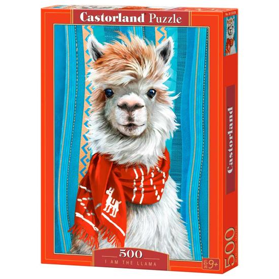 Castorland „Ich bin das Lama“-Puzzle mit 500 Teilen Castorland „Ich bin das Lama“-Puzzle mit 500 Teilen