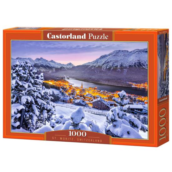 Puzzle Castorland St. Moritz, Schweiz 1000 Teile