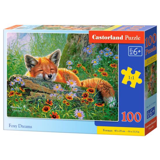 Castorland Fox Dreams Puzzle 100 Teile