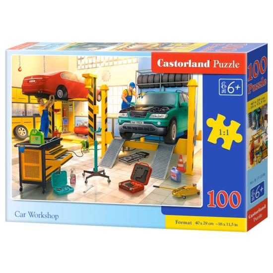 Castorland Autowerkstatt-Puzzle 100 Teile