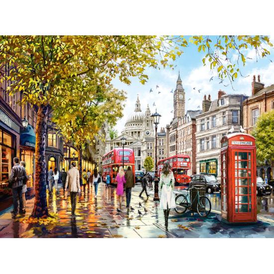 Puzzle Castorland Londoner Nachmittag 2000 Teile