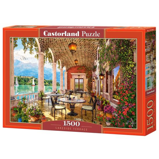 Castorland Terrace by the Lake Puzzle 1500 Teile