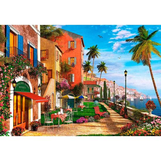 Terrassenpuzzle mit Castorland-Thema, 1500 Teile