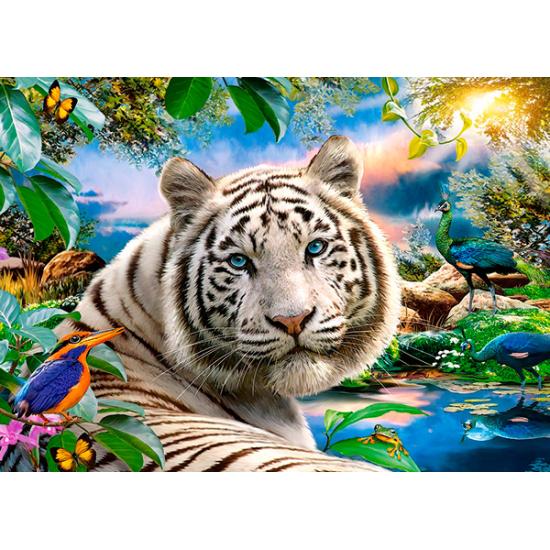 Castorland Tiger im Zwielicht Puzzle 180 Teile